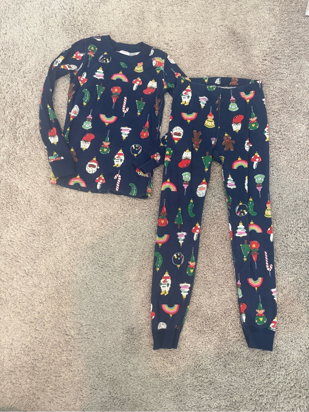 Hanna Andersson LIKE NEW PJs kids 8